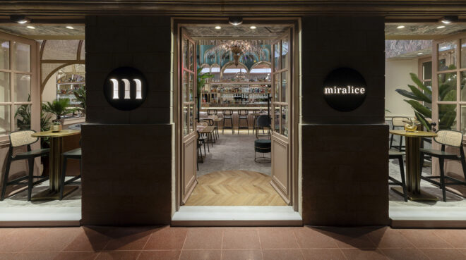 Archisearch - Miralice bar & restaurant in Aegina | by K-Division