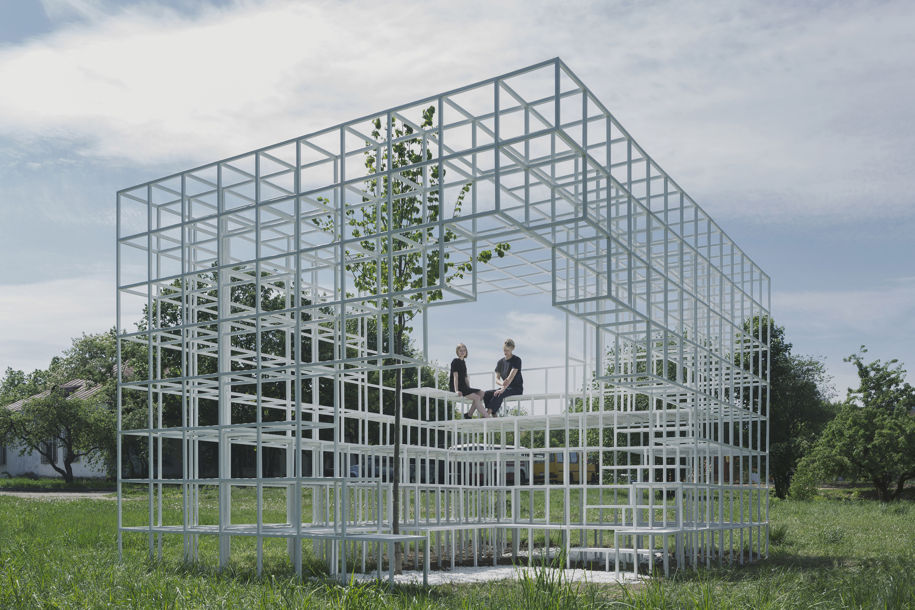 Archisearch Clap Studio creates Mist memorial installation for the Minsk Design Week 2019