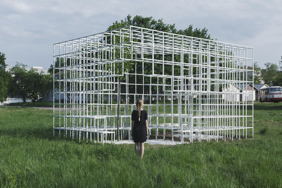 Archisearch Clap Studio creates Mist memorial installation for the Minsk Design Week 2019