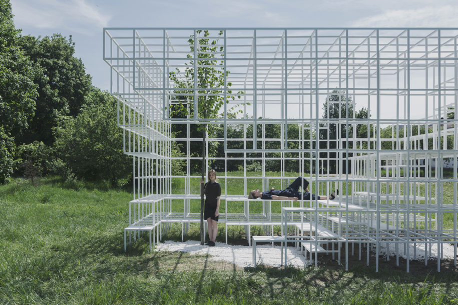 Archisearch Clap Studio creates Mist memorial installation for the Minsk Design Week 2019