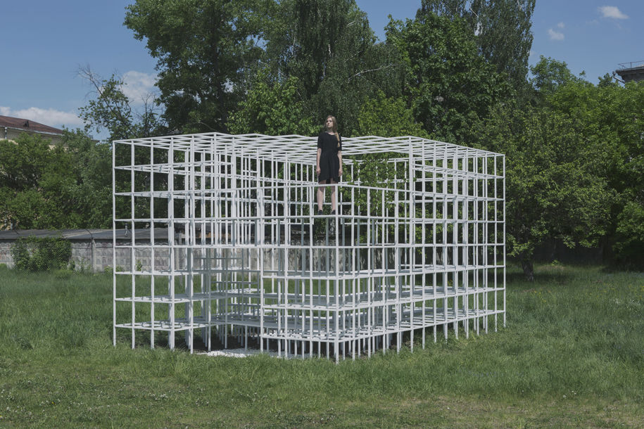 Archisearch Clap Studio creates Mist memorial installation for the Minsk Design Week 2019