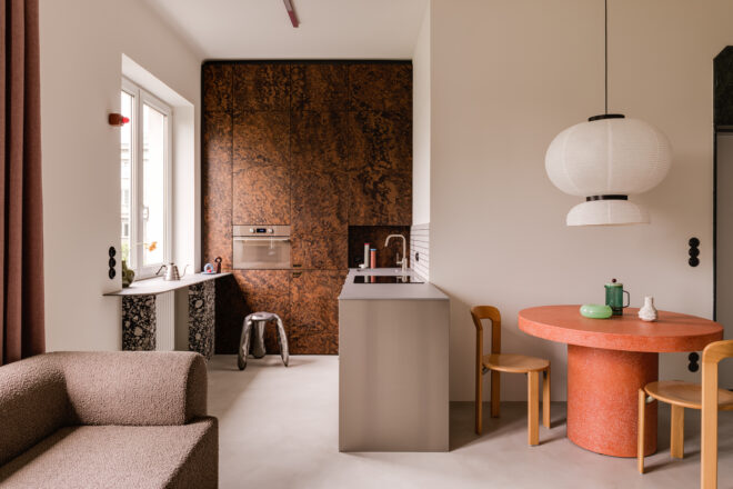 Archisearch - Paulina and Gustaw’s apartment renovation: post-modernism in Warsaw, Poland by Mistovia studio