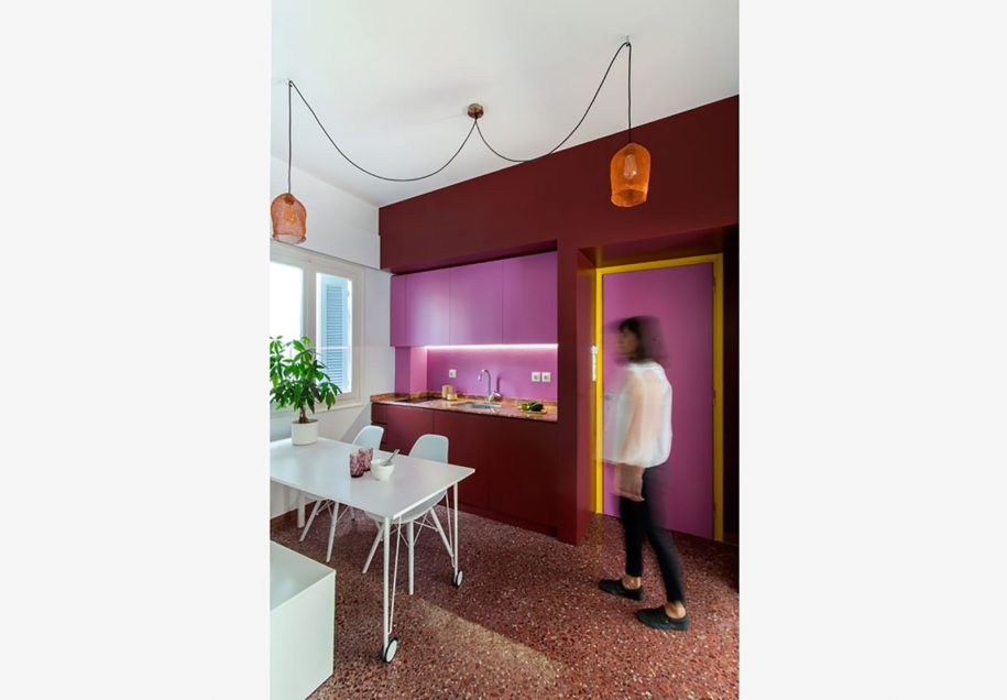 Archisearch Pretty in Pink Apartment in Plaka, Athens | MoY Studio