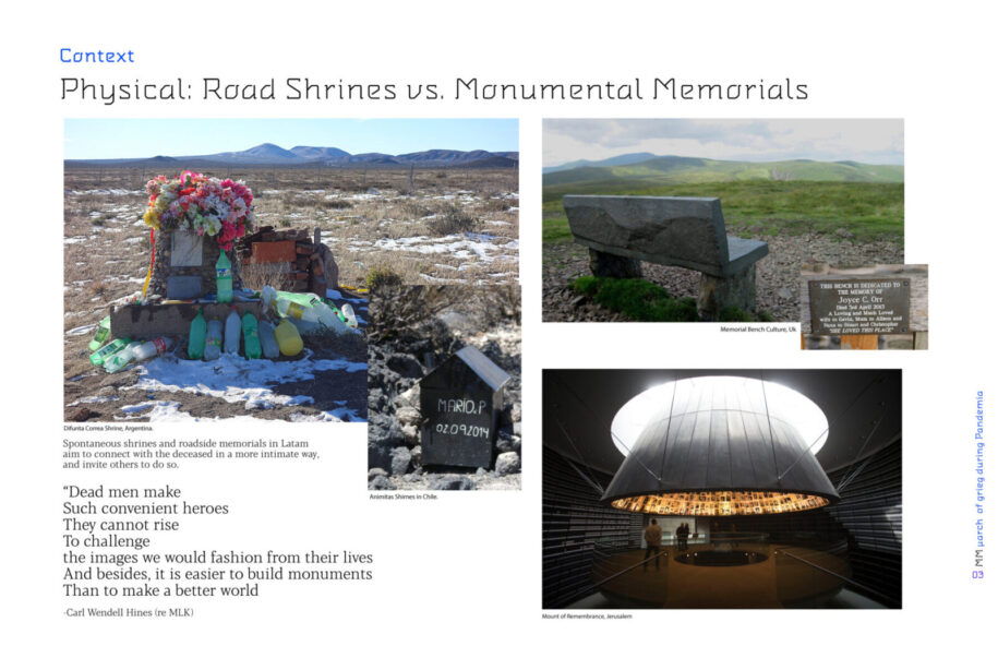 Archisearch MOURNING MAPS | Pandemic Architecture HONOURABLE MENTIONS