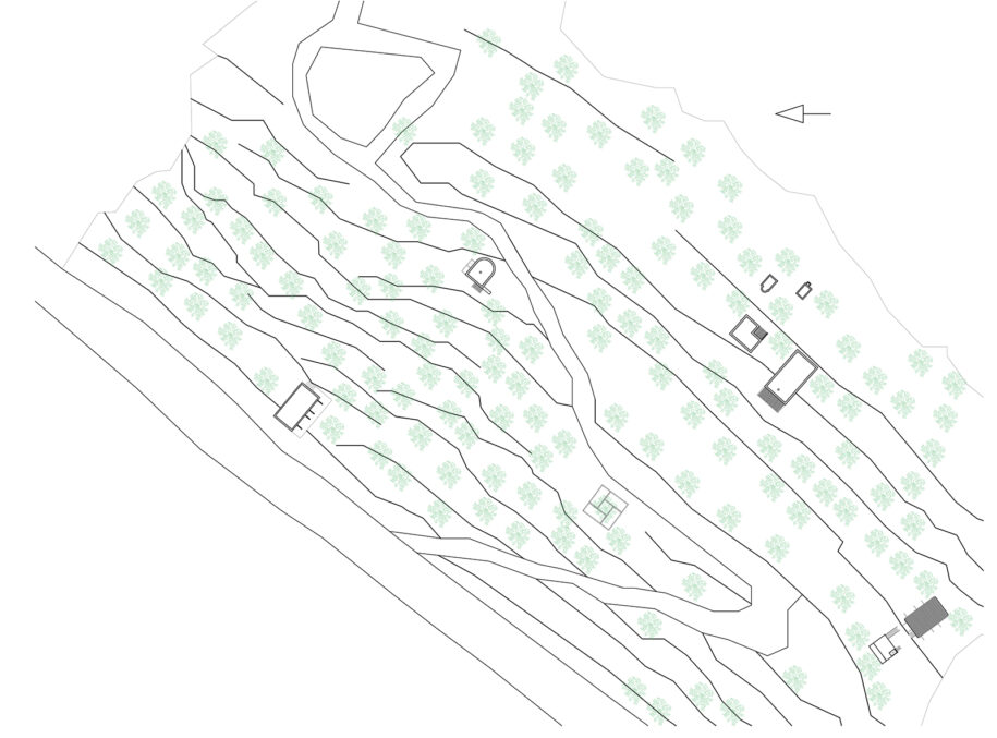 Archisearch Routes between wild and domesticated landscape: agrotourism structures in Mani | Diploma thesis by Myrto Filippidi