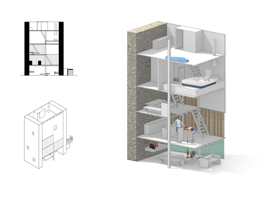 Archisearch Routes between wild and domesticated landscape: agrotourism structures in Mani | Diploma thesis by Myrto Filippidi