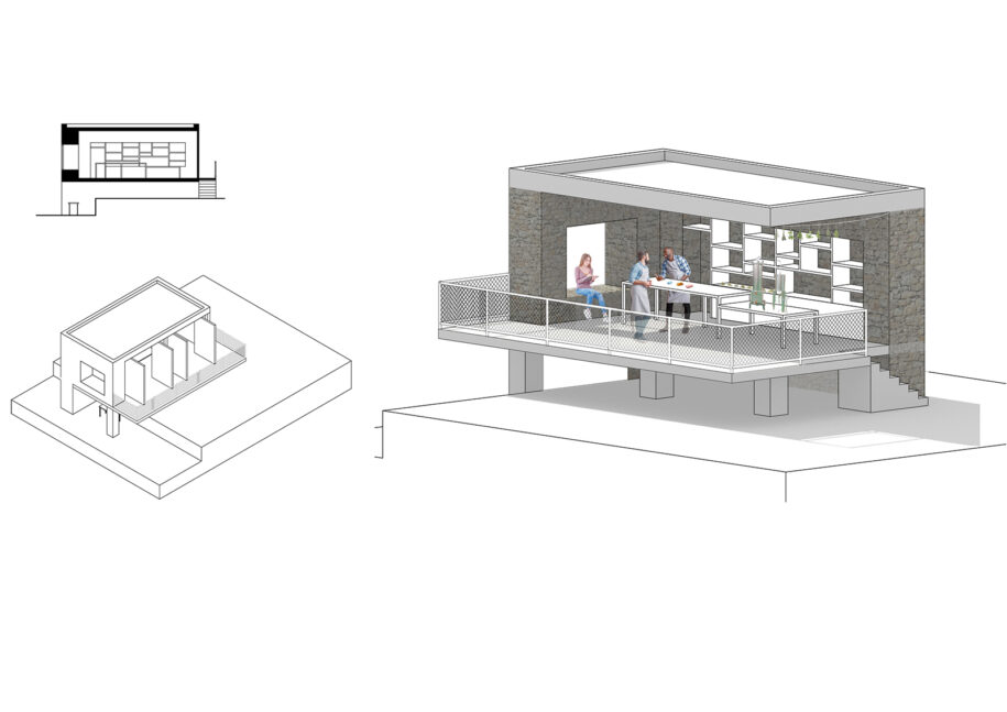 Archisearch Routes between wild and domesticated landscape: agrotourism structures in Mani | Diploma thesis by Myrto Filippidi