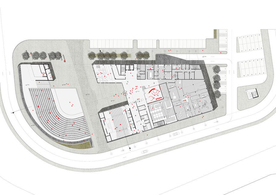 Not A Number Architects, NANA, New Cyprus Institute of Neurology and Genetics, New Research Centre, European Competition, second prize, Nicosia, Cyprus, 2018