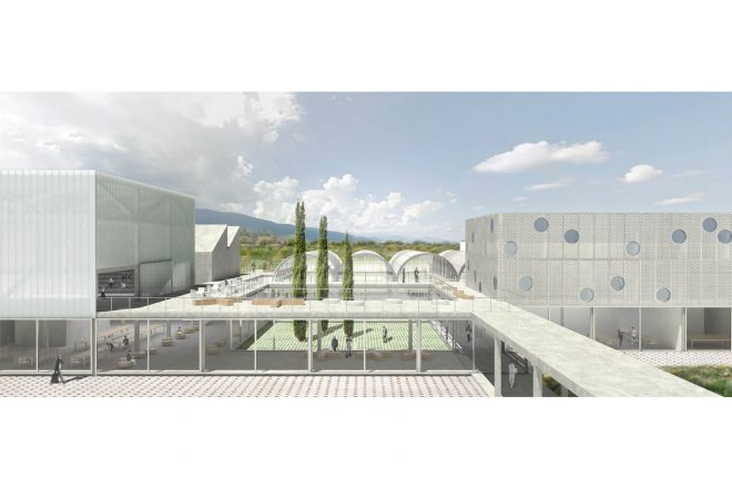 Archisearch - NEIHEISER ARGYROS' entry in the NEW FINE ARTS SCHOOL OF FLORINA competition