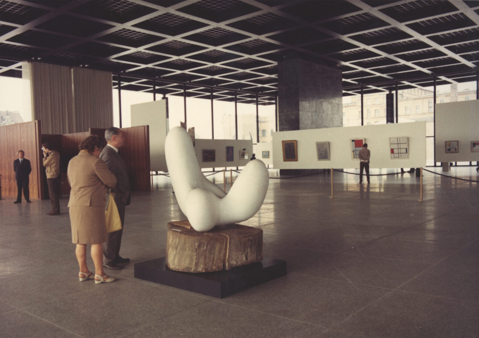 Archisearch David Chipperfield Architects completed the refurbishment of Neue Nationalgalerie in Berlin, Germany | 2012 – 2021