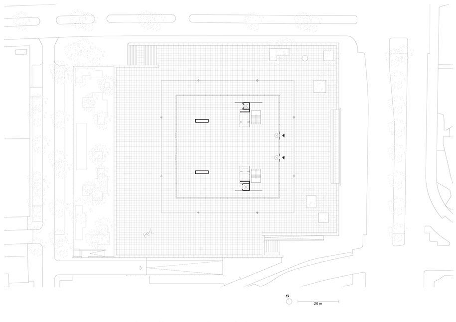 Archisearch David Chipperfield Architects completed the refurbishment of Neue Nationalgalerie in Berlin, Germany | 2012 – 2021