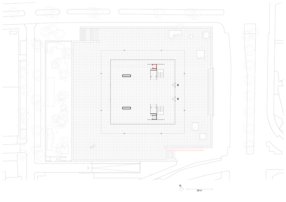 Archisearch David Chipperfield Architects completed the refurbishment of Neue Nationalgalerie in Berlin, Germany | 2012 – 2021