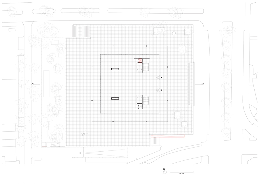 Archisearch David Chipperfield Architects completed the refurbishment of Neue Nationalgalerie in Berlin, Germany | 2012 – 2021