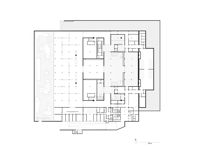 Archisearch David Chipperfield Architects completed the refurbishment of Neue Nationalgalerie in Berlin, Germany | 2012 – 2021