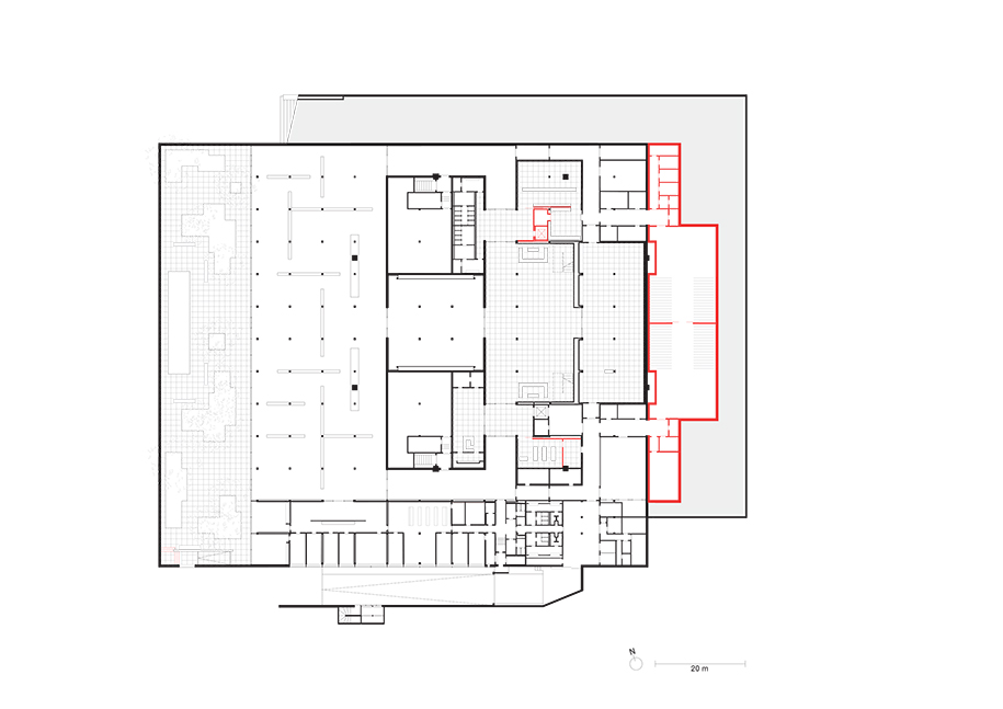 Archisearch David Chipperfield Architects completed the refurbishment of Neue Nationalgalerie in Berlin, Germany | 2012 – 2021