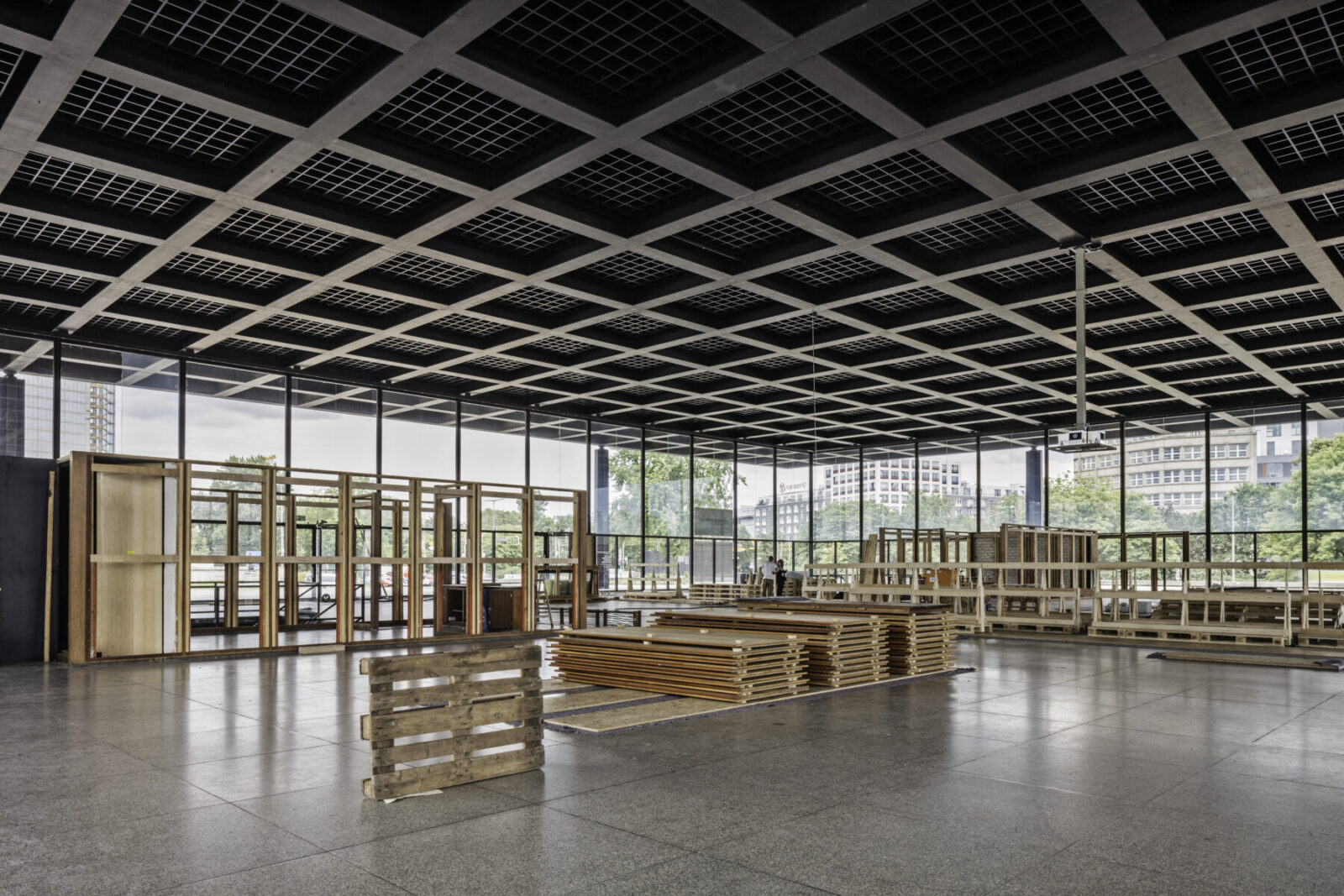 Archisearch David Chipperfield Architects completed the refurbishment of Neue Nationalgalerie in Berlin, Germany | 2012 – 2021