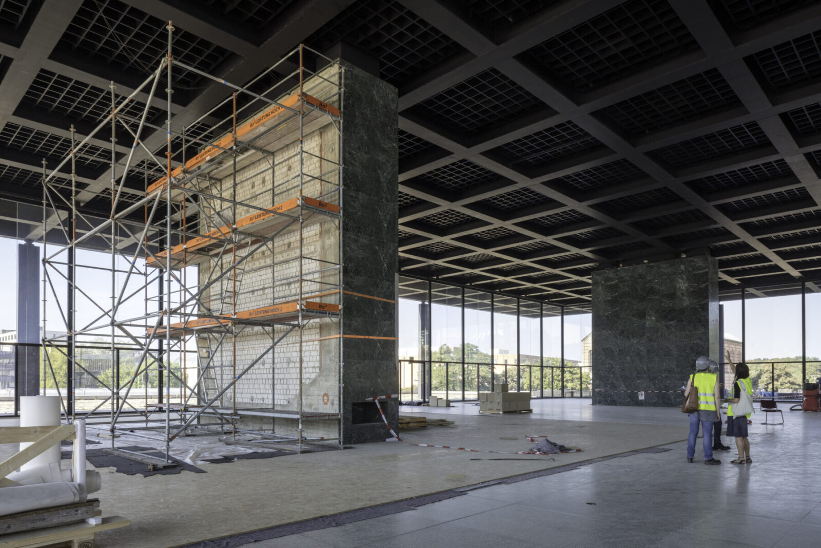 Archisearch David Chipperfield Architects completed the refurbishment of Neue Nationalgalerie in Berlin, Germany | 2012 – 2021