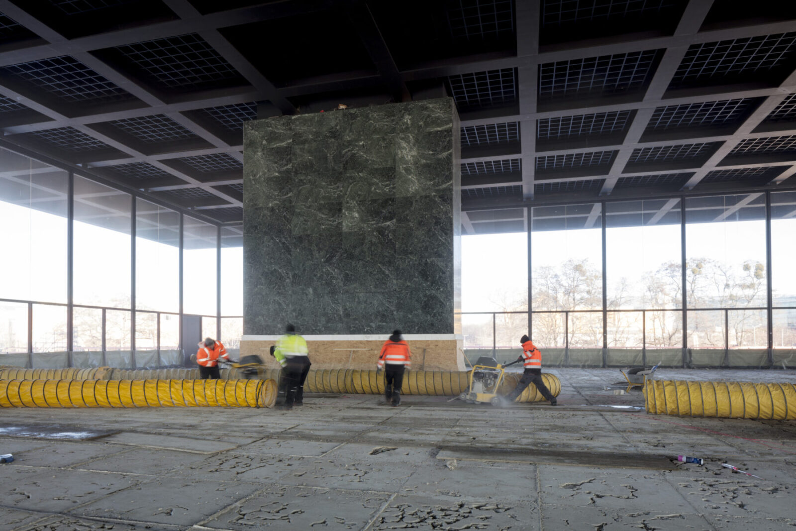 Archisearch David Chipperfield Architects completed the refurbishment of Neue Nationalgalerie in Berlin, Germany | 2012 – 2021