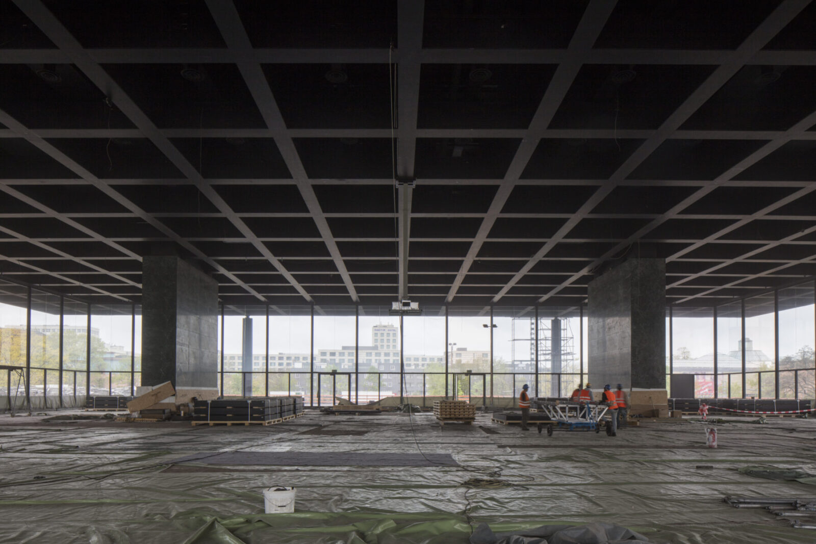 Archisearch David Chipperfield Architects completed the refurbishment of Neue Nationalgalerie in Berlin, Germany | 2012 – 2021