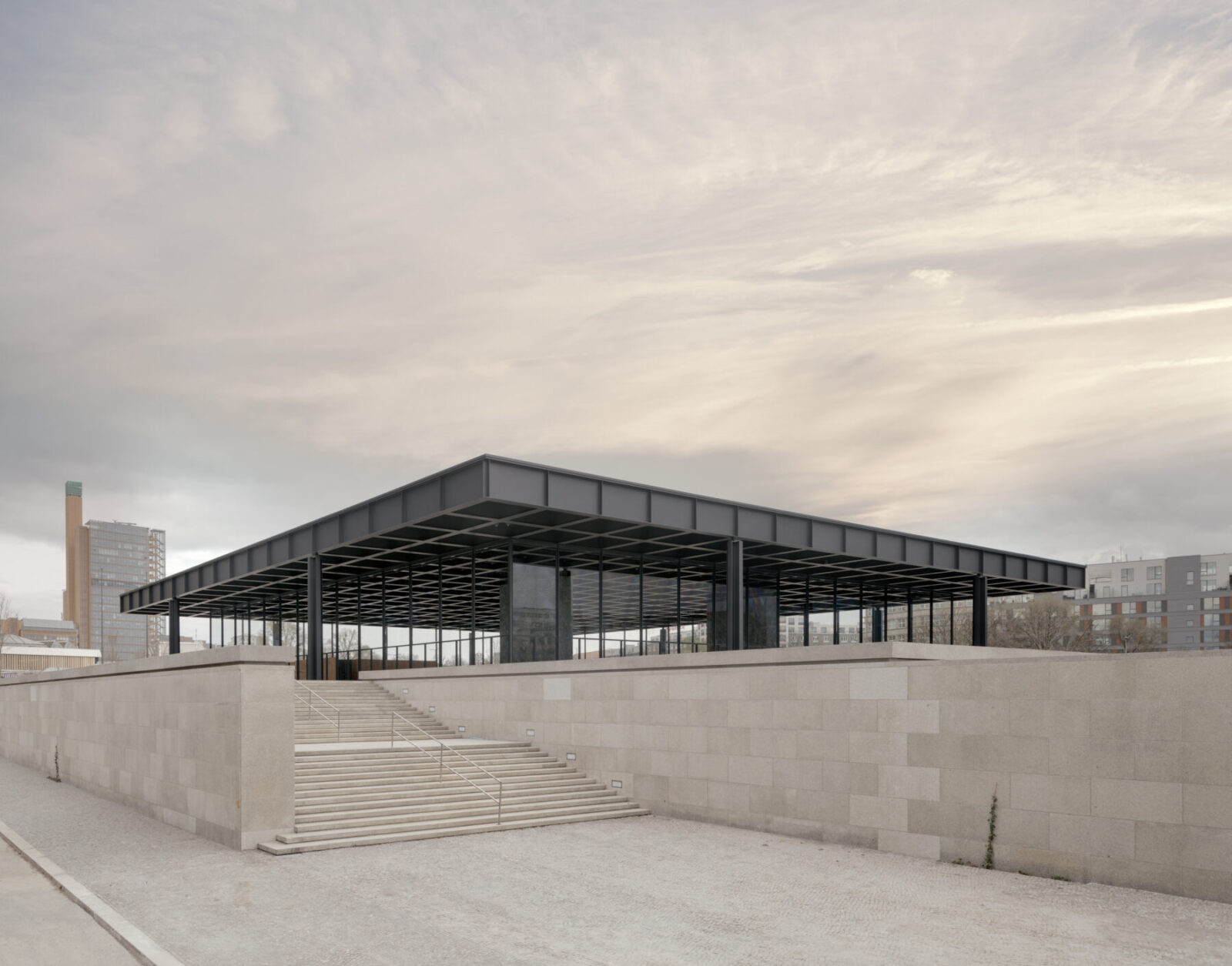 Archisearch David Chipperfield Architects completed the refurbishment of Neue Nationalgalerie in Berlin, Germany | 2012 – 2021