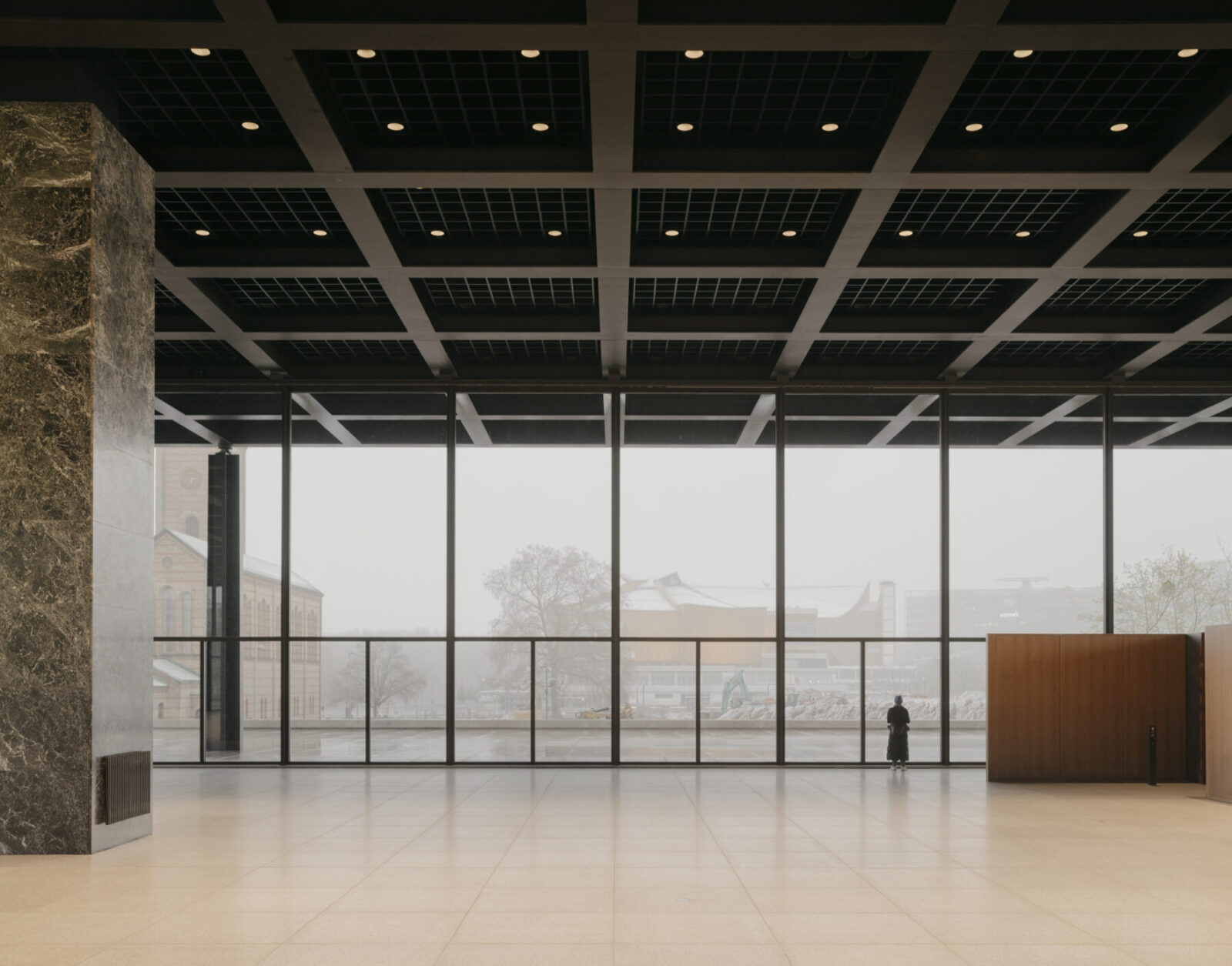 Archisearch David Chipperfield Architects completed the refurbishment of Neue Nationalgalerie in Berlin, Germany | 2012 – 2021