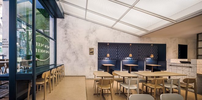 Archisearch - New York Sandwiches: A Contemporary Street-Food Joint by Block722 Architects+