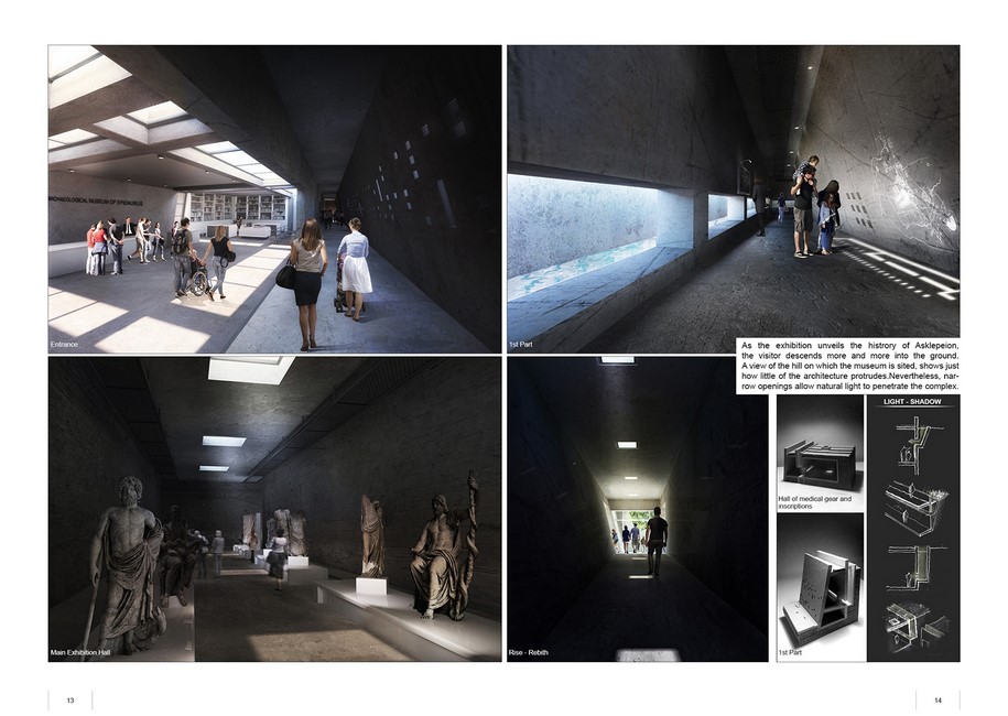 thesis, 2015, Dimitris Galetakis, Dimitris Christidis, Giannis Politis, archaeological museum, Epidaurus, 