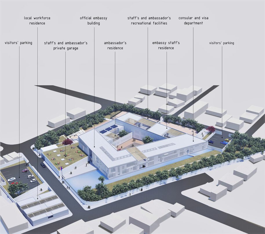 Archisearch Total Link - Proposal for the Embassy of the Czech Republic, in Addis Ababa, Ethiopia | Diploma Thesis and International Student Competition Entry by Nikoletta Dimitriou