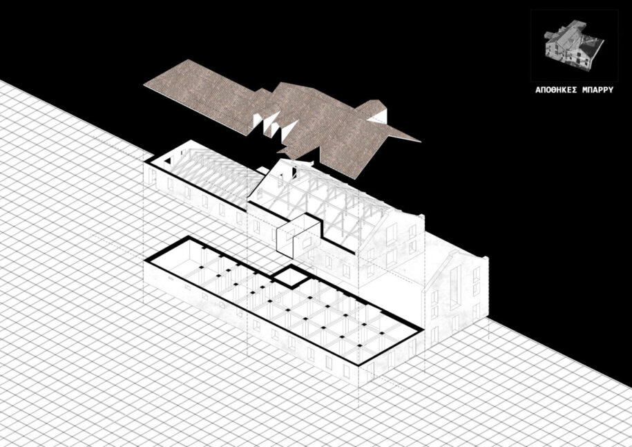 Archisearch Cultural & Social Center: Museum of Modern Art, Artists’ Residencies & Workshops, Passenger Station at St. George's Mills building, Patras, Greece | Diploma thesis by Nikoletta Kalogeropoulou