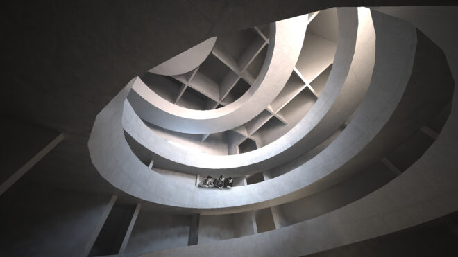 Archisearch - Cultural & Social Center: Museum of Modern Art, Artists’ Residencies & Workshops, Passenger Station at St. George's Mills building, Patras, Greece | Diploma thesis by Nikoletta Kalogeropoulou