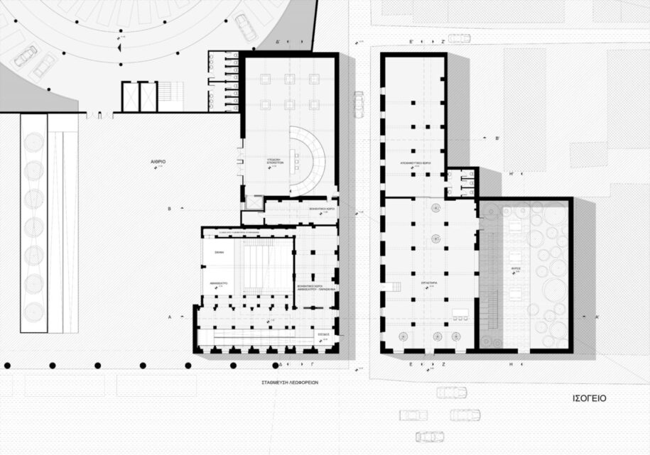 Archisearch Cultural & Social Center: Museum of Modern Art, Artists’ Residencies & Workshops, Passenger Station at St. George's Mills building, Patras, Greece | Diploma thesis by Nikoletta Kalogeropoulou