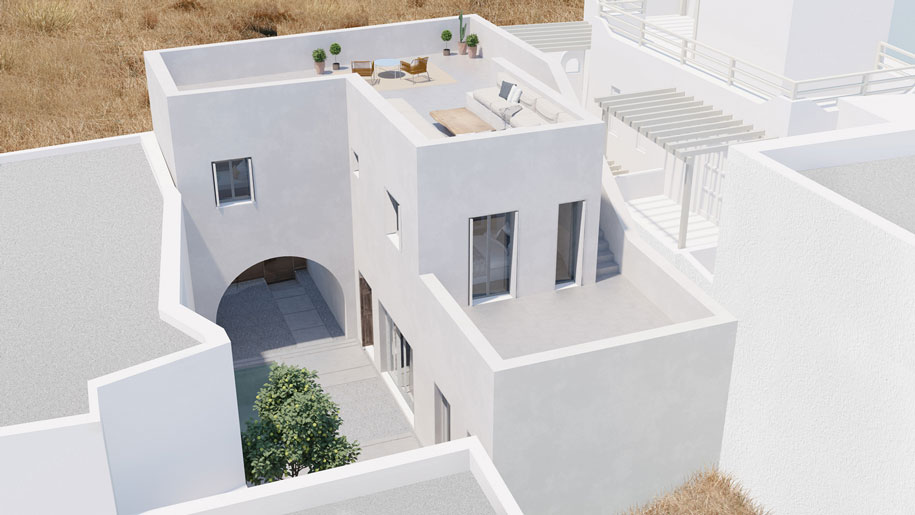 Archisearch M_House in Paros by NoDāta Architecture
