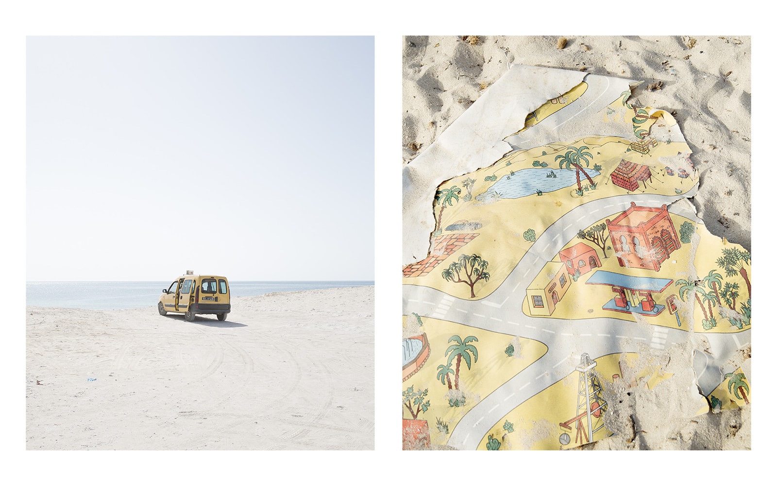 Tunisia, Yoann Cimier, nomadic architecture, ephemeral structure, seaside, beach, accommodation, photography, documentary, book, photographer