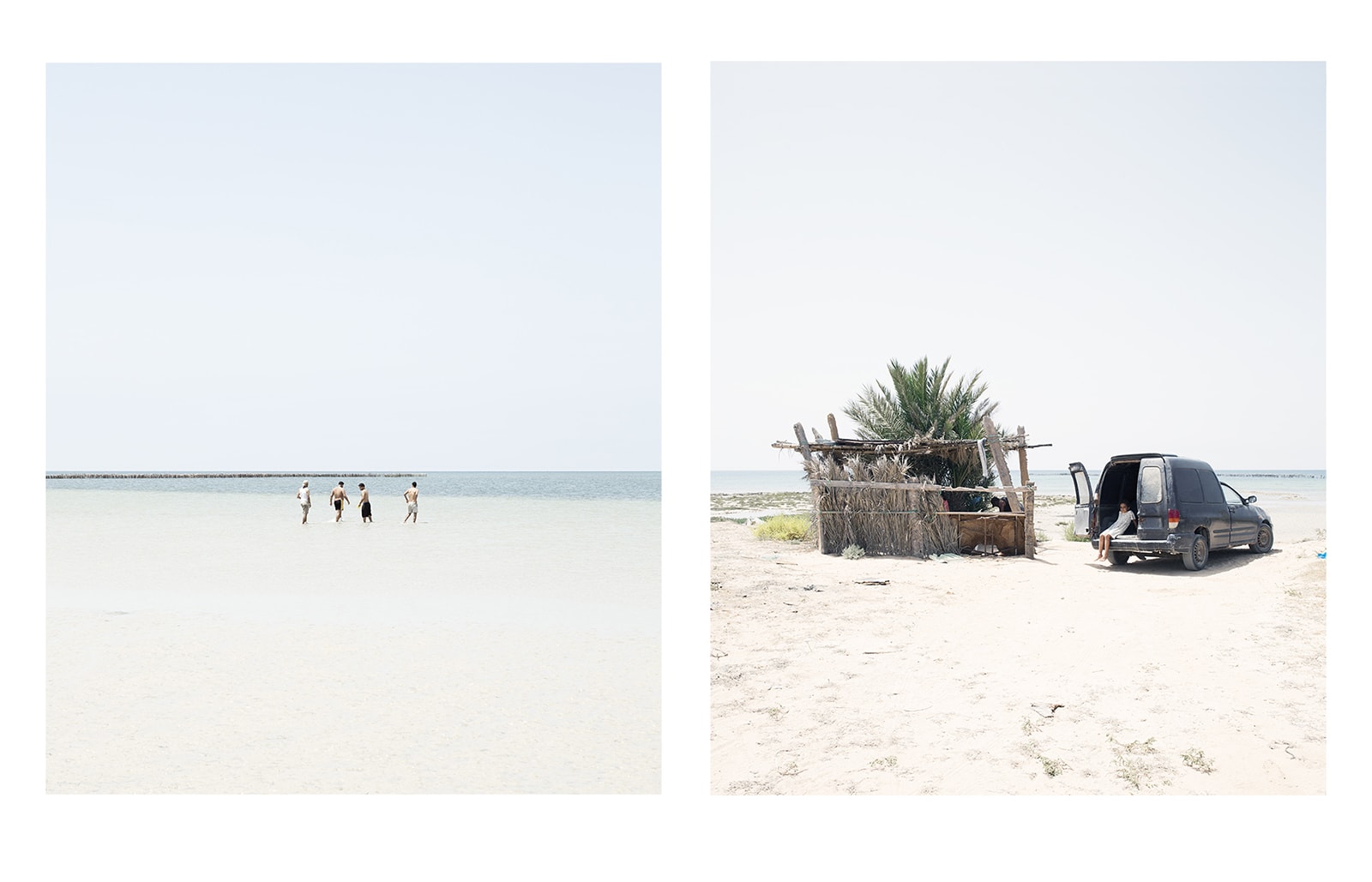 Tunisia, Yoann Cimier, nomadic architecture, ephemeral structure, seaside, beach, accommodation, photography, documentary, book, photographer