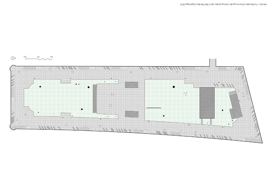 Archisearch NØRREHUS, Transformation of common courtyard | Johansen Skovsted Arkitekter