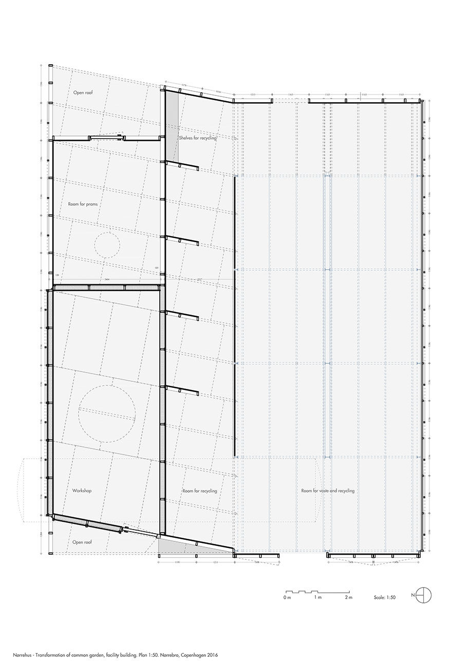 Archisearch NØRREHUS, Transformation of common courtyard | Johansen Skovsted Arkitekter