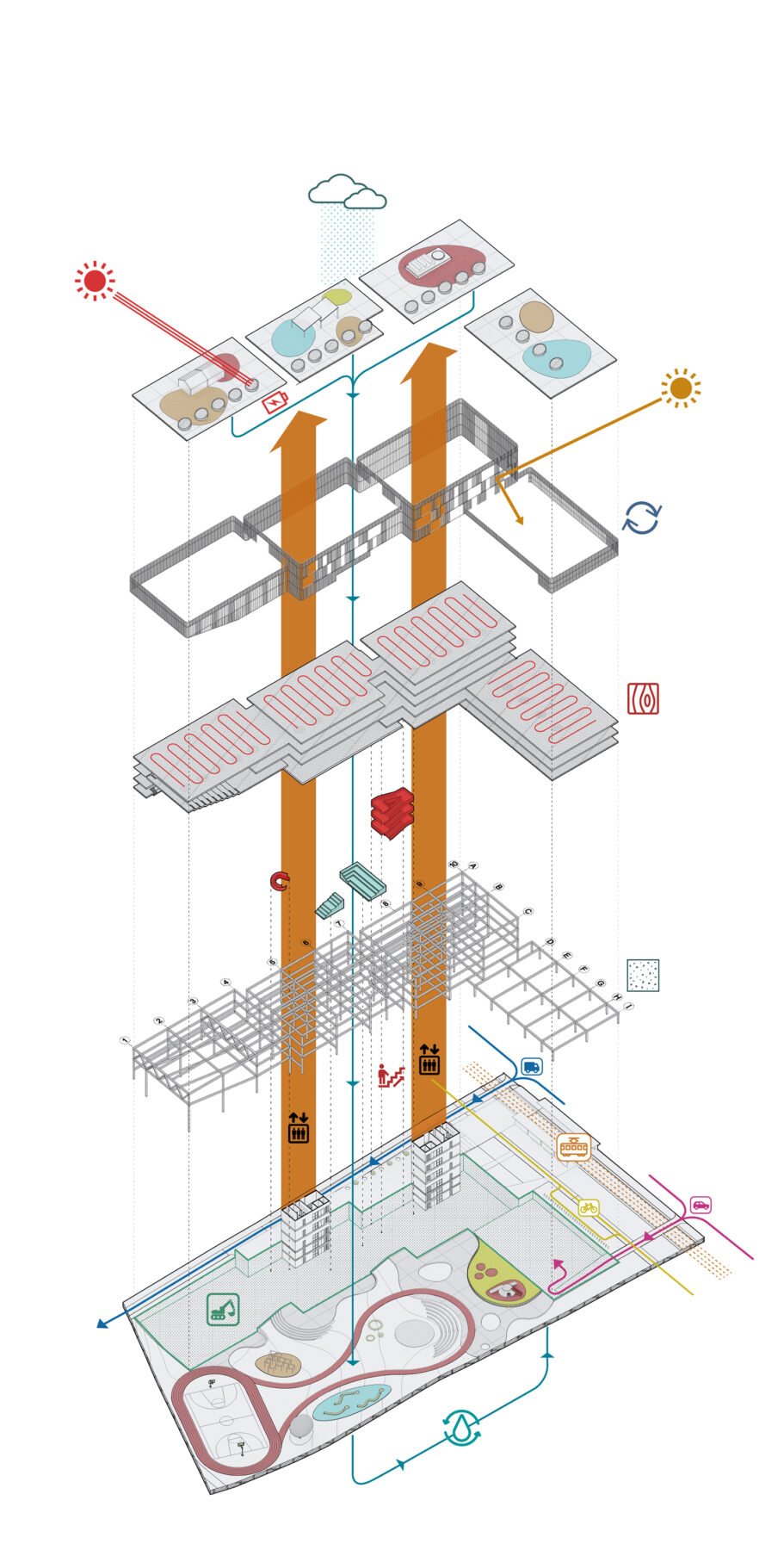 Archisearch OCA Architects & architect Harris Vamvakas present their entry in the international architecture competition for the New Kindergarten and Elementary School of Dolní Měcholupy, Prague, Czech Republic