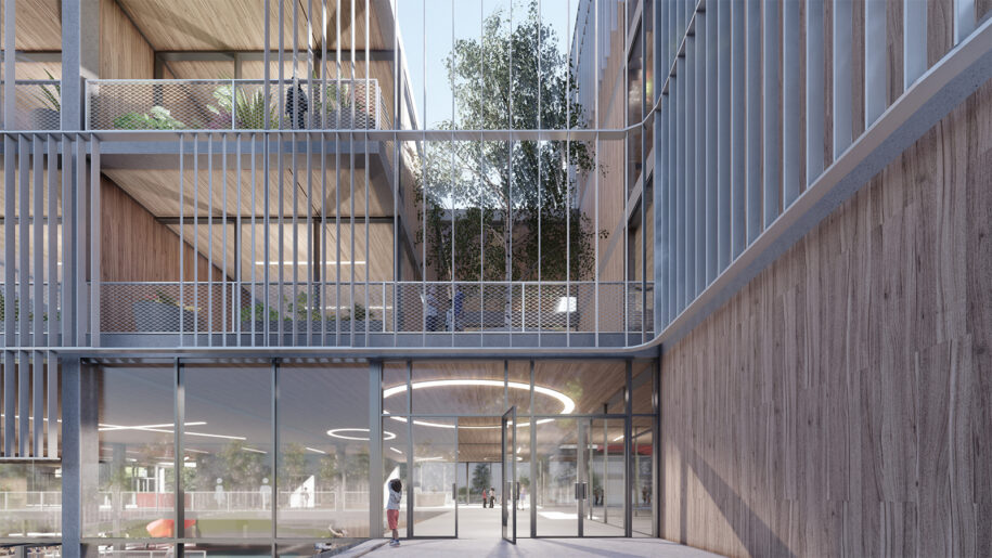 Archisearch OCA Architects & architect Harris Vamvakas present their entry in the international architecture competition for the New Kindergarten and Elementary School of Dolní Měcholupy, Prague, Czech Republic