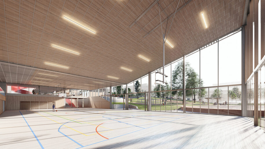 Archisearch OCA Architects & architect Harris Vamvakas present their entry in the international architecture competition for the New Kindergarten and Elementary School of Dolní Měcholupy, Prague, Czech Republic