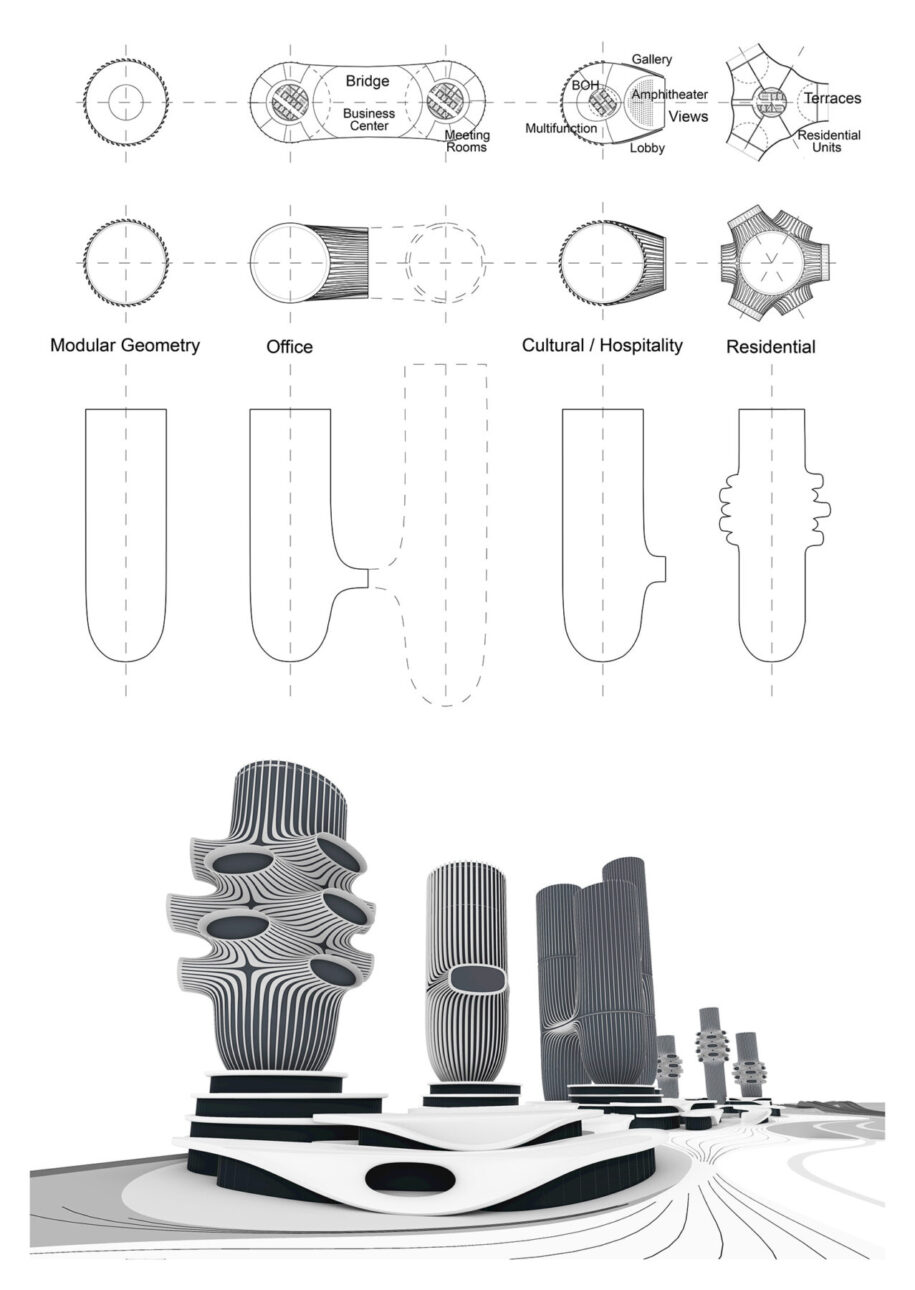 Archisearch OCULIS: competition entry by Degree Zero Architects & OF.Studio in ALUMIL’s international architectural ideas competition ArXellence 2