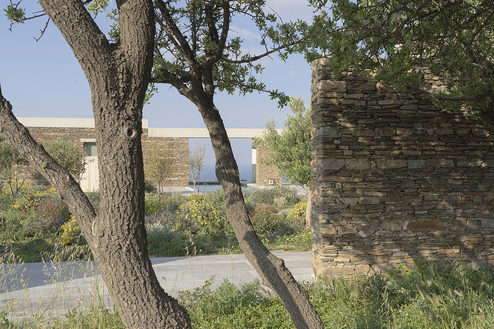 Archisearch House with a garden in Sifnos island // by OFFICE MUTO