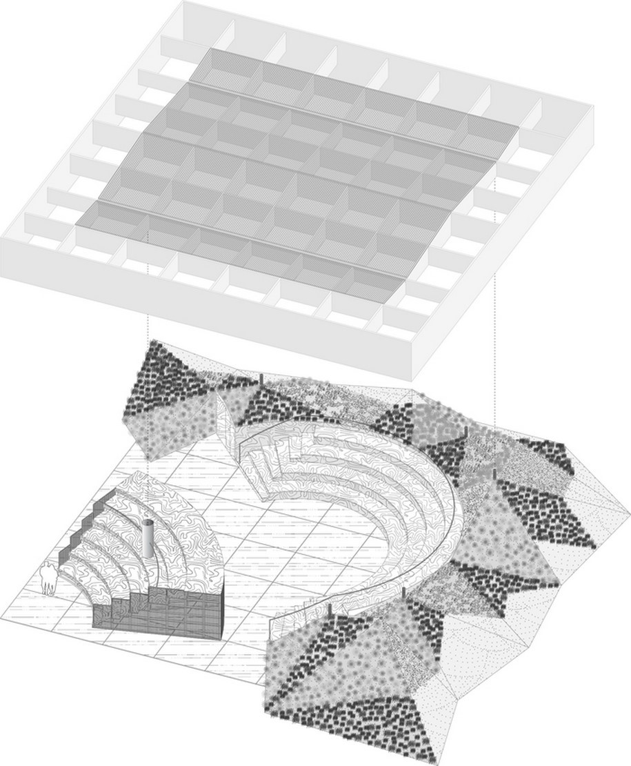 MPavilion, 2017, OMA, ancient amphitheatre, Australia