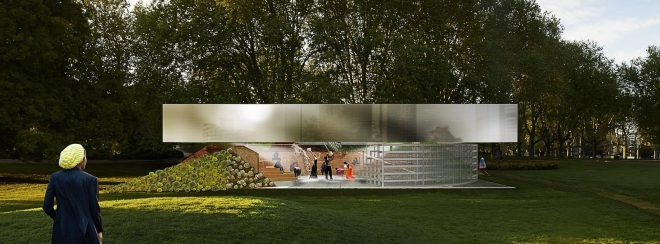 Archisearch - The 2017 MPavilion, designed by OMA, takes its cues from the ancient amphitheatre