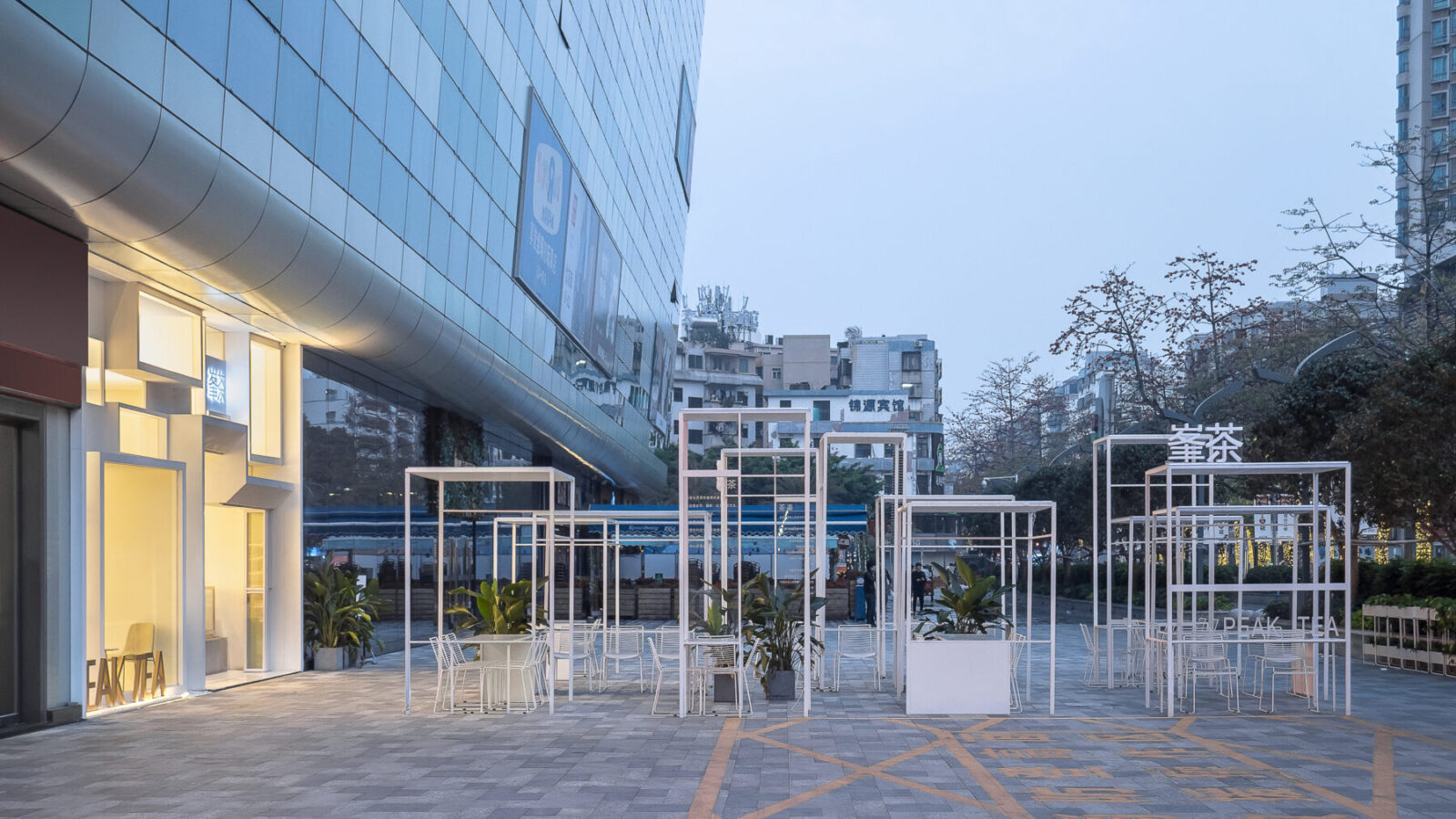 Archisearch Integrated Landscaping: Peak Tea in Shenzhen, China by Onexn Architects