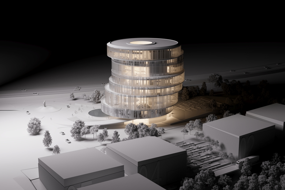Archisearch OODA won the architecture competition for Klan TV HQ in Tirana, Albania