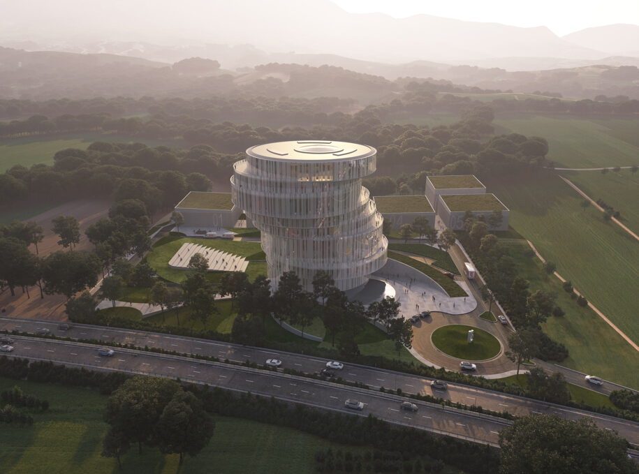 Archisearch OODA won the architecture competition for Klan TV HQ in Tirana, Albania