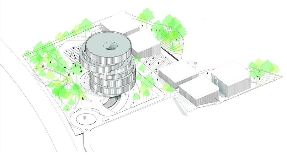 Archisearch OODA won the architecture competition for Klan TV HQ in Tirana, Albania