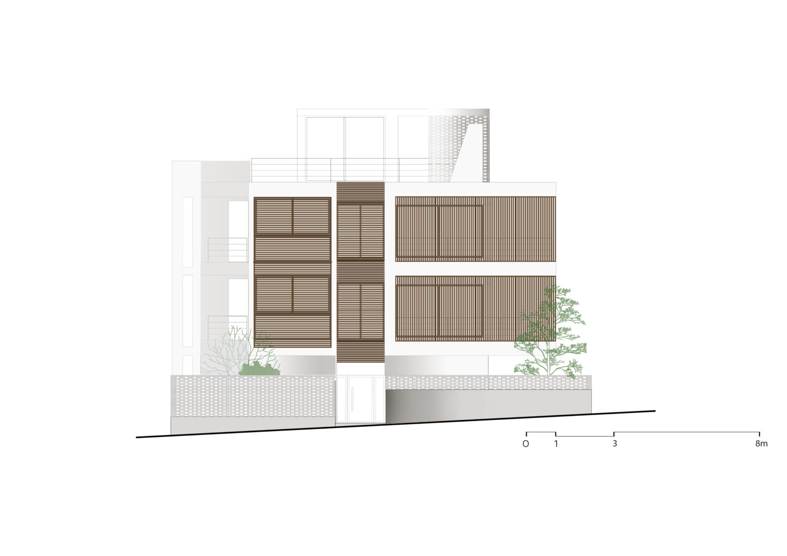 Archisearch Bicubic Residence - Διπλοκατοικία στο Καματερό | by The Hive Architects