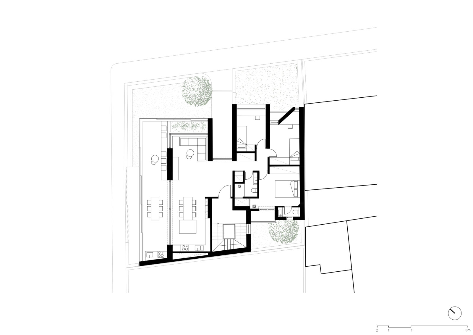 Archisearch Bicubic Residence - Διπλοκατοικία στο Καματερό | by The Hive Architects