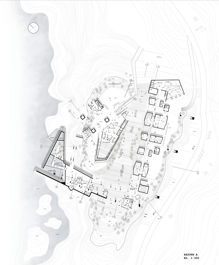 Archisearch Educational Research Center of the Reregulating dam on Aliakmonas river | Thesis by Oiconomou K. & Chatzis S.